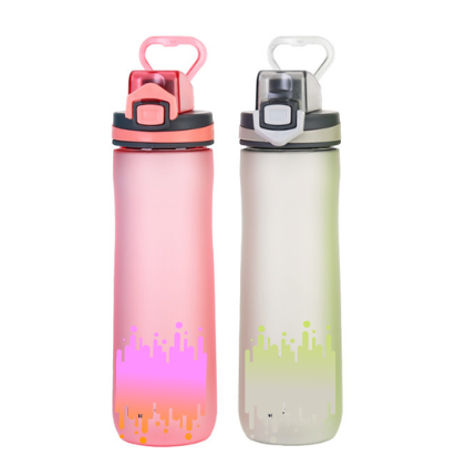 Flip Top Water Bottle 600ml - Unicorn Sky - Sweet Dreams