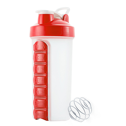 Red Protein Shaker Bottle in UAE
