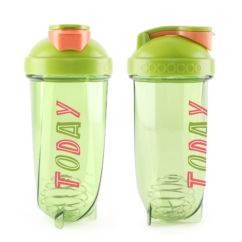 SmartHouseware 1300ml Big Volume Protein Shaker Bottle Neon Shaker Cups -  smarthouseware